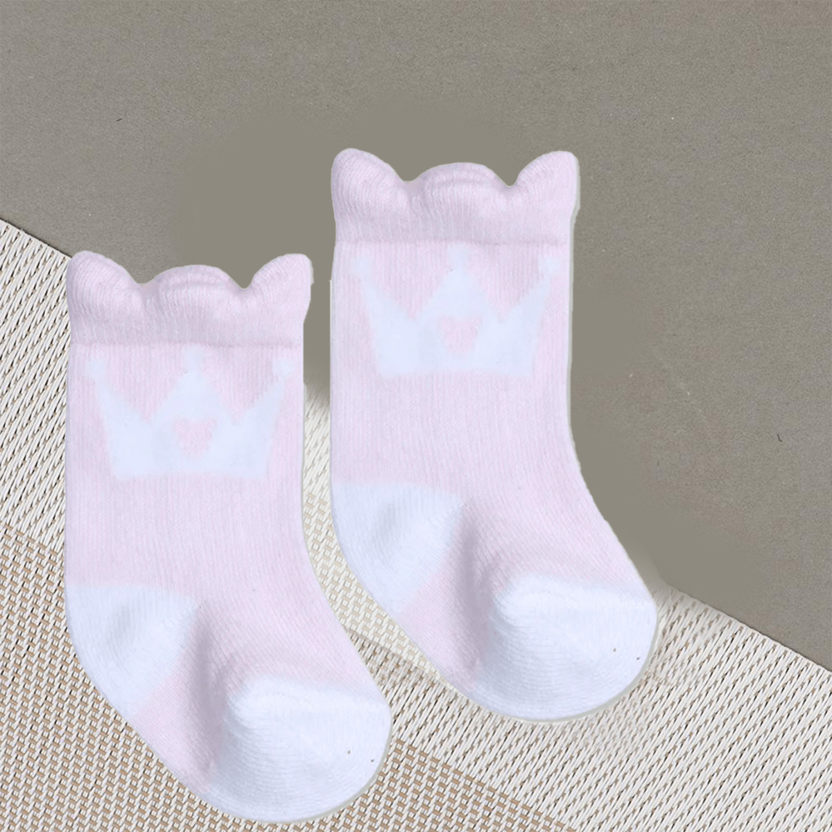 In Extenso Ice-cream Crown & Bear 3 Pairs Baby Socks  10289
