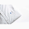 S.O Cotton  Thin Blue Lining White Casual Shirt