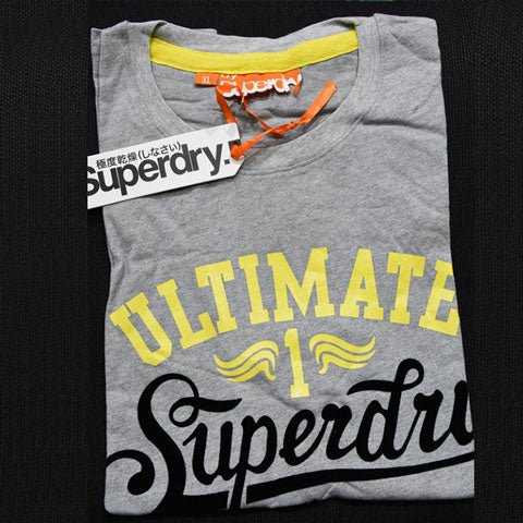 SD Tee Shirt Grey With Yellow