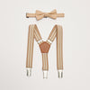 LCW Black Baby Bow & Suspender gallace Beige Set 9339