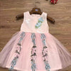 BAF Fancy Baby Pink Embroidered Frock(Q8803)