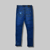 GES Dark Blue Skinny Ribbed Denim 6108