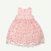 YB Full Fancy Embroidered Pink Frock With Bag(T81003)