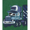 MC Green Dude Truck Printed Shirt 534