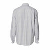 TRG Men's Grey Stripes Long Sleeve Classic Fit Shirt