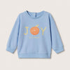 ZR Joy Orange Aplic Blue Sweatshirt 9880