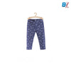 51015 White & Blue Star Cadet Blue Legging 4384