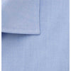 WoW  Grain Cotton Blue  Formal Shirt 8854
