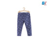 51015 White & Blue Star Cadet Blue Legging 4384