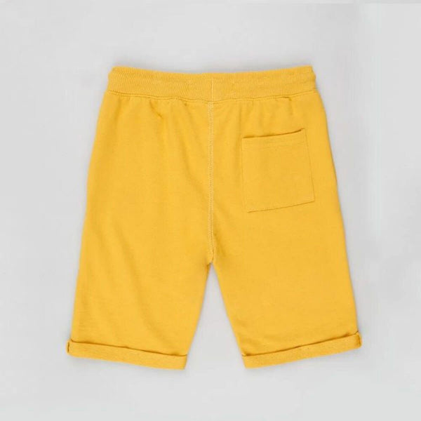 Blb Clb Plain Mustard Terry Shorts 8840