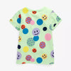 NXT Multi Smiley Face Solvent Green Top 8917