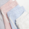 MNG Cross Pocket White Soft Shorts 9351