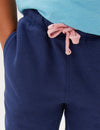 LFT Pink Cord Navy Blue Trouser 8199