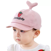 CN Embroided Strawberry Cotton Cap 10942