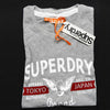 SD Tee Shirt Grey And Red