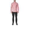 DJ Geometric Input Pink Pattern Formal Shirt