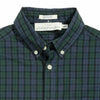 H&M (L.O.G.G) Cotton Check Shirt Green