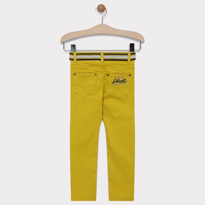 SM Fox School Mustard Denim 6171