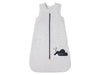 LPU Embroidered Cloud Fluffy Grey Baby Sleeping Bag 7874