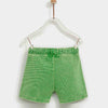 ZR Kangaroo Pocket Apple Green Bermuda Shorts