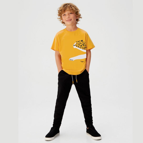 B.X My Leopard Yellow Tshirt 4826