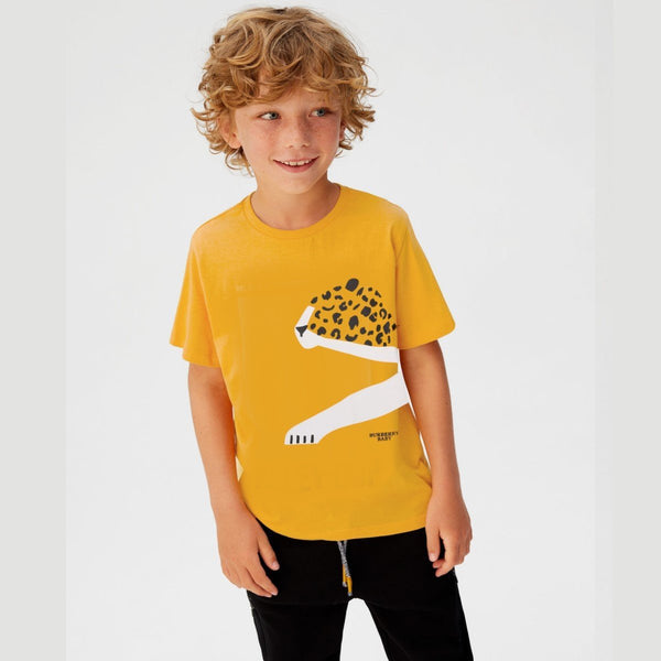 B.X My Leopard Yellow Tshirt 4826