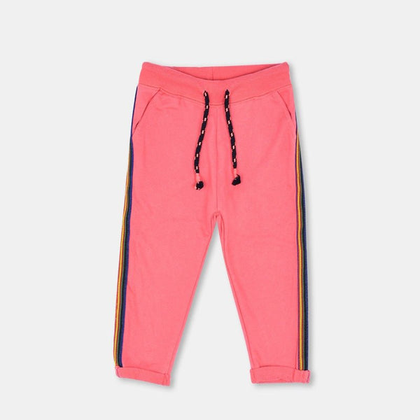 Side Stripe Pink Trouser 548