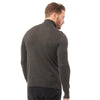 FC Logo Zip Front Dark Grey Mock Neck Fleece Sweatshirt 10047