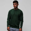 AM London Logo Plain Green Sweatshirt 3033