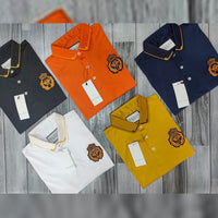 GCI Royal Crown Bee Soft Dryfit White Polo 11197
