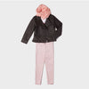 OM 2 Pocket Pink Short Style Tregging 953