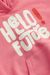 B.X Hello Future Kangaroo Pocket Pink Track Suit 10006