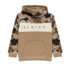 GRG Camo Top Brown Fleece Hoodie 9923