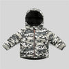 YG Kids Double Side Camo & Black Puffer Jacket 9962