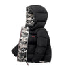 YG Kids Double Side Camo & Black Puffer Jacket 9962