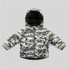 YG Kids Double Side Camo & Black Puffer Jacket 9962