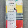 Little One 5 Pack Unisex Design 1 BodySuits 10717