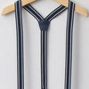 LCW Navy Baby Bow & Suspender Gallace  Navy Blue Set 9341