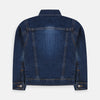 ZA Front Pocket Dark Blue Denim Jacket 8011