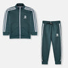 AD Shoulder Stripe Sports Green Track Suit 8690