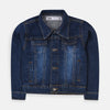 ZA Front Pocket Dark Blue Denim Jacket 8011