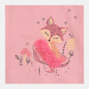 MC Aplic Flower Fox Printed Pink Tracksuit 8059