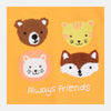 ZA Always Friends Yellow Sweatshirt 8058