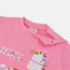 B.X No Drama Llama Pink Sweatshirt  3416