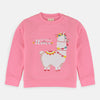 B.X No Drama Llama Pink Sweatshirt  3416