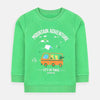 B.X Mountain Advanture Green SweatShirt 7677