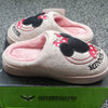 Disney Embroided Minnie Brown Warm Shoes 10640