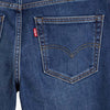 LVS 511 Mid Blue Black Card Slim Fit Denim 10672