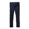 Mo Casual Navy Blue Slim Fit Cotton Pant