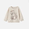 ZR Tiger Print  Biscuit Brown Sweatshirt 9879